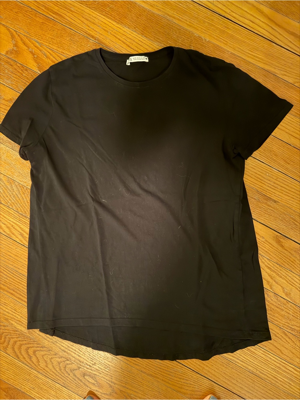 Zara Black Short Sleeve Tee